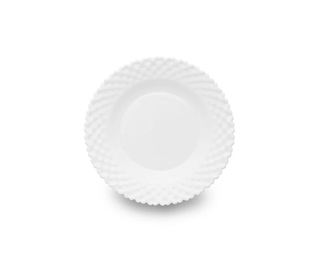 PARS OPAL A plate of soup white 21cm